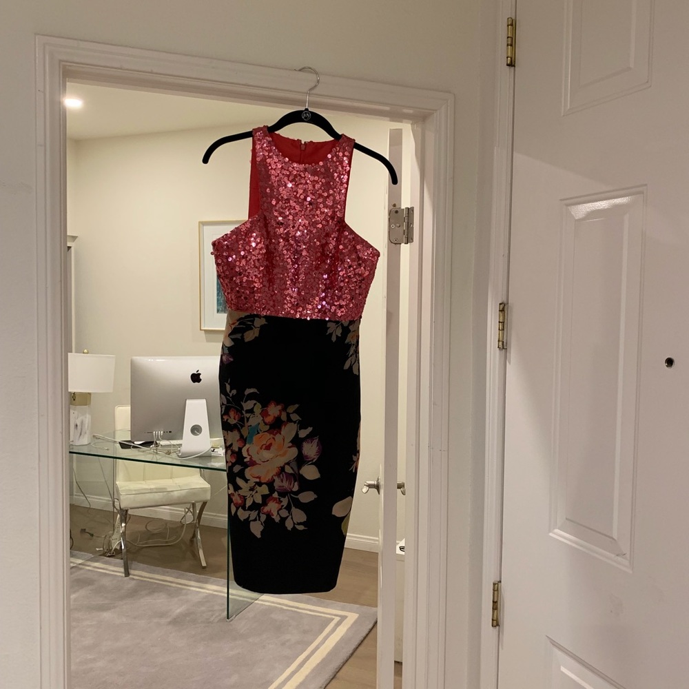 Midi Alex Perry sequined dress